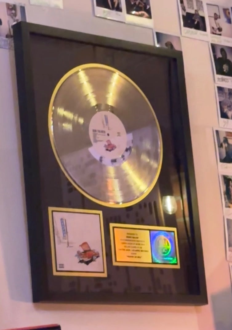 RIAA GOLD Euphoria Don Toliver Original Plaque